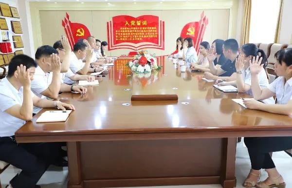 長田實業(yè)黨支部召開入黨積極分子確定為發(fā)展對象會議